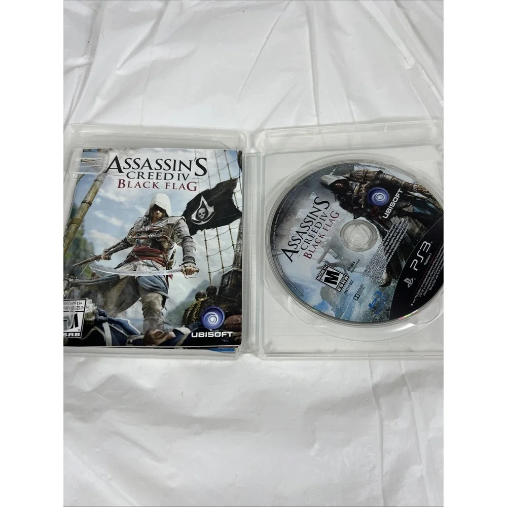 Assassin's Creed‎ IV Black Flag Sony PlayStation 3 PS3 Complete Pre-owned